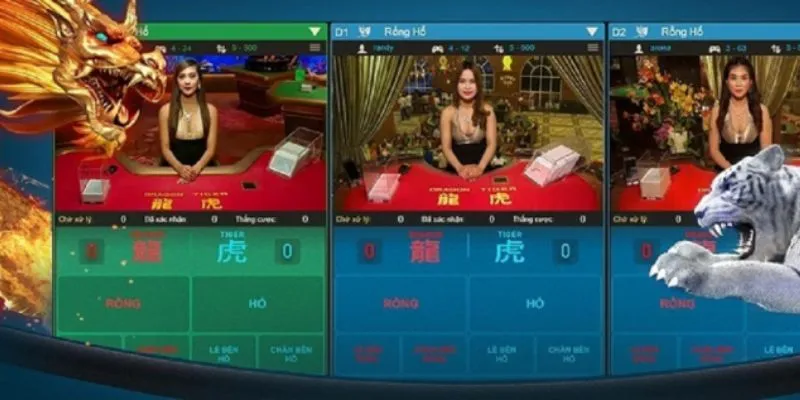 Cụm từ thông dụng ở game rồng hổ hấp dẫn