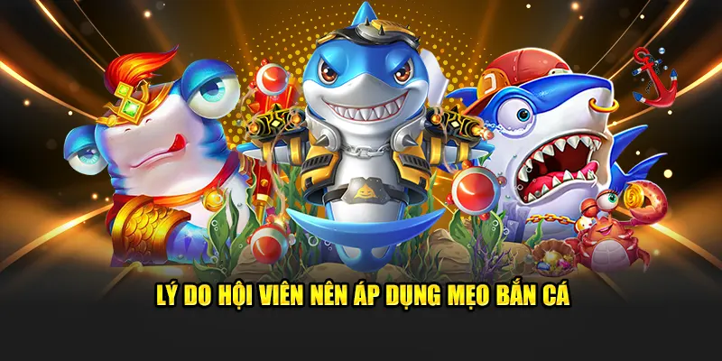 Lý do hội viên nên áp dụng mẹo bắn cá khi trải nghiệm