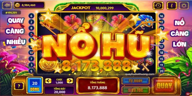 Bet thủ nên chọn jackpot nhỏ/vừa để tích lũy trước