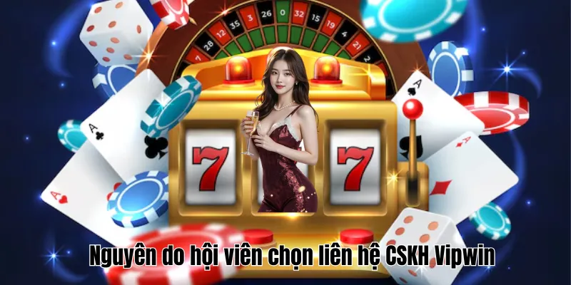 Nguyên do hội viên chọn liên hệ CSKH Vipwin