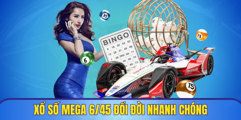 Trúng thưởng lớn với giải Mega 6/45